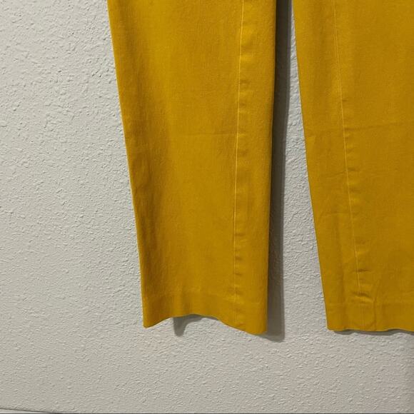 LOFT Mustard Yellow Pants - Picture 2 of 7
